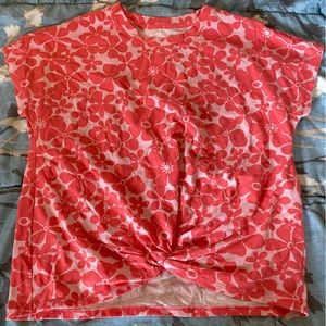 💗🧡Girls twist-hem shirt🧡💗